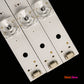 LED Backlight Strip Kits, LED50D6-01(A), 30350006202 (12 pcs/kit), for TV 50" HAIER: 50E3500A, 50A6M, LE50A7100L, 50A6, LE50U51A 30350006202 50" Haier JVC LED Backlights LED50D6-01(A) Multi Others Proscan Electr.Store