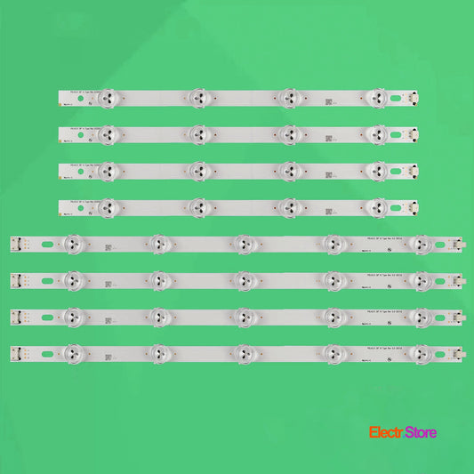 LED Backlight Strip Kits, POLA2.0 39"_A/B-Type (8 pcs/kit), for TV 39" PANEL: HC390DUN-VCFP1-21XX, HC390DUN-VCFP1-11XX, T390HVJ01.0 39" LED Backlights LG POLA2.0 39" Electr.Store