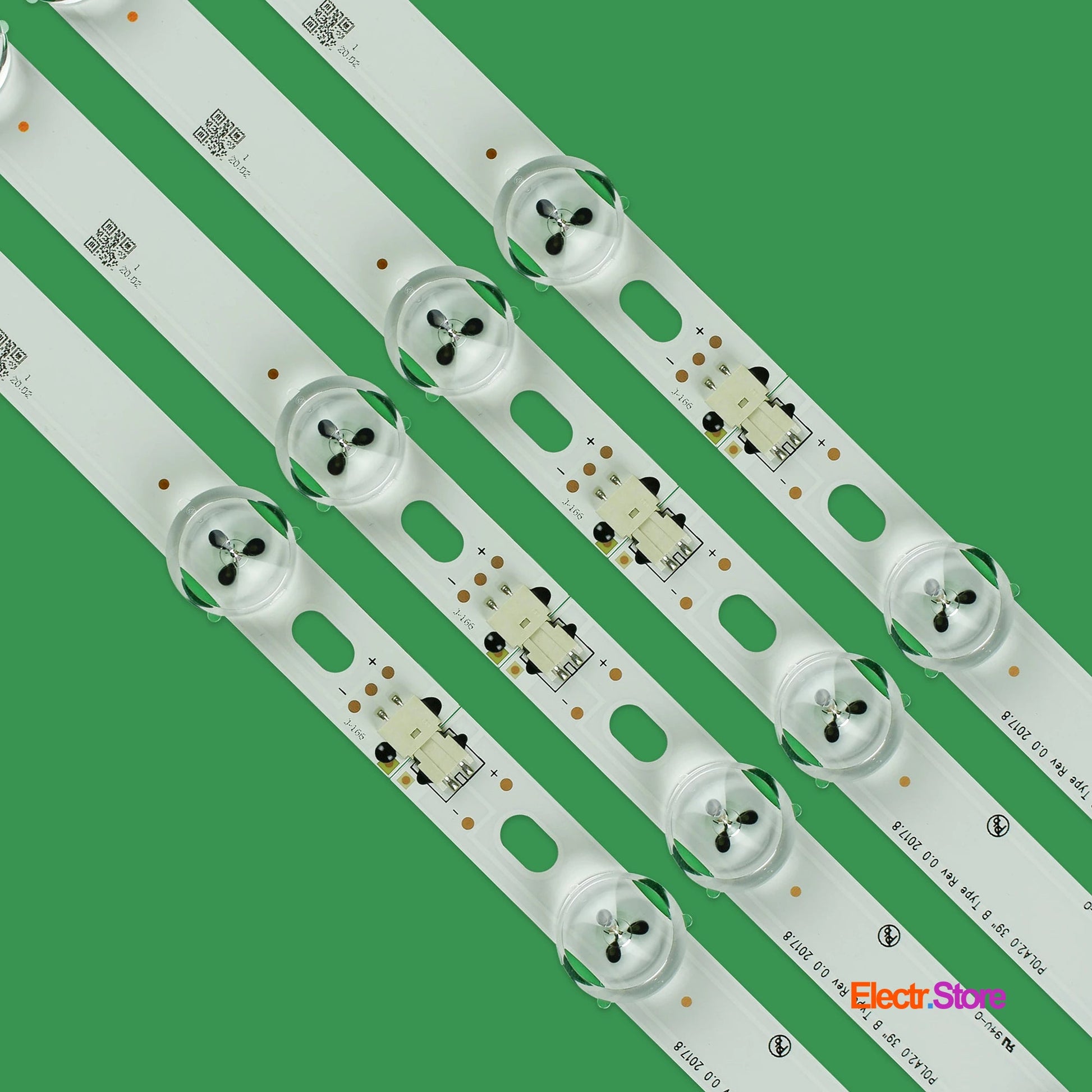 LED Backlight Strip Kits, POLA2.0 39"_A/B-Type (8 pcs/kit), for TV 39" PANEL: HC390DUN-VCFP1-21XX, HC390DUN-VCFP1-11XX, T390HVJ01.0 39" LED Backlights LG POLA2.0 39" Electr.Store