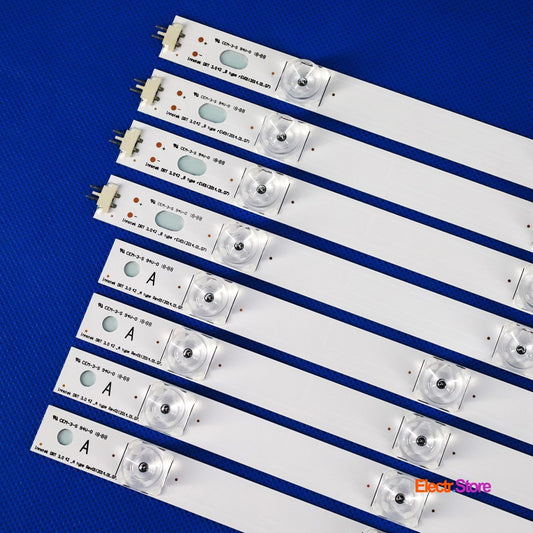 LED Backlight Strip Kits, Innotek DRT 3.0 42"_A/B-Type (Square Pedestal), AGF78402101, 6916L-1956A/6916L-1957A (8 pcs/kit), for TV 42" LG: 42LB580V, 42LB650V, 42LB5610, 42LF5610 42" DRT 3.0 42" LED Backlights LG Electr.Store