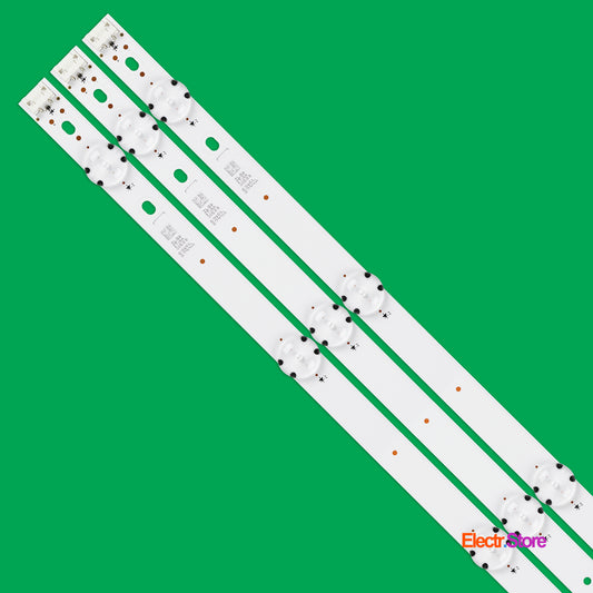 LED Backlight Strip Kits, 43" V16.5 ART3 2744 Rev0.1 1, 6916L-2744A, AGF79046801 (3 pcs/kit), for TV LG 43" 43" 43" V16.5 ART3 2744 Rev0.1 1 6916L-2744A LED Backlights LG Electr.Store