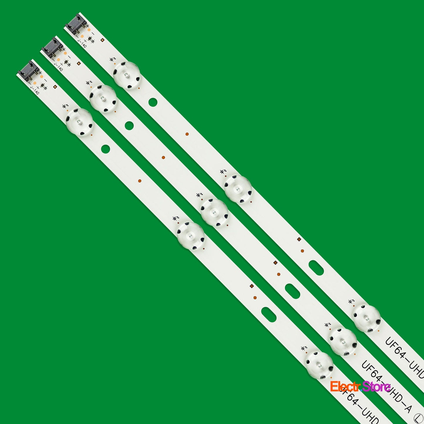 LED Backlight Strip Kits, LG Innotek direct 43inch UHD, UF64_UHD_A (3 pcs/kit), for TV 43" PANEL: LC430DUE-FJM1, LC430DUE-FJM2, LC430DUE-FJM3, LC430DUE-FJM4 43" Innotek direct 43inch UHD LED Backlights LG UF64_UHD_A Electr.Store
