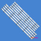 LED Backlight Strip Kits, MS-L1255 V7, HL-00500A30-0901S-04, CX50D09-ZC22AG-03 (8 pcs/kit), for TV 50" 50" BBK Centek Dexp Edison FOX Holleberg KIANO LED Backlights MS-L1255 RCA Selecline Skymaster Star-Light TD Systems TELE System Electr.Store