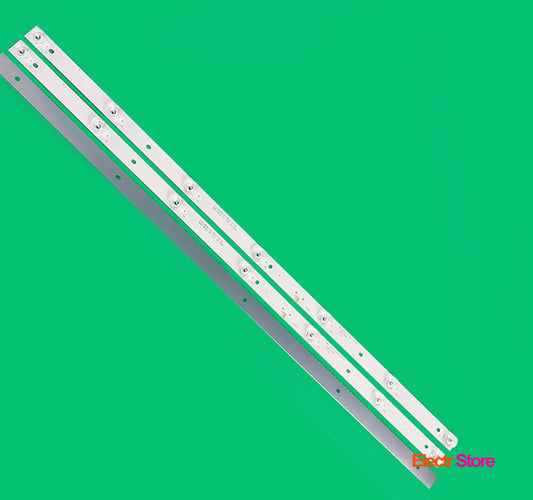 LED Backlight Strip Kits, CC02385D671V10, CC02385D671V07, MS-L2025 V2 (3 pcs/kit), for TV 39" Hyundai: H-LED39R403BT2, H40K 385B_385E20_3X7_7S1P 39" CC02385D671V07 Hi LED Backlights Mingcai Yuno Electr.Store
