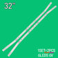 LED Backlight Strip Kits, JS-D-JP32DM-061EC, E32DM1000, MS-L2082 V2 (2 pcs/kit), for TV 32" Erisson: 32LES81T2 32" Akai BBK BQ Crown Digma Ergo Erisson FUSION LED Backlights MS-L2082 V2 Multi Nordmende Others ROWA Electr.Store