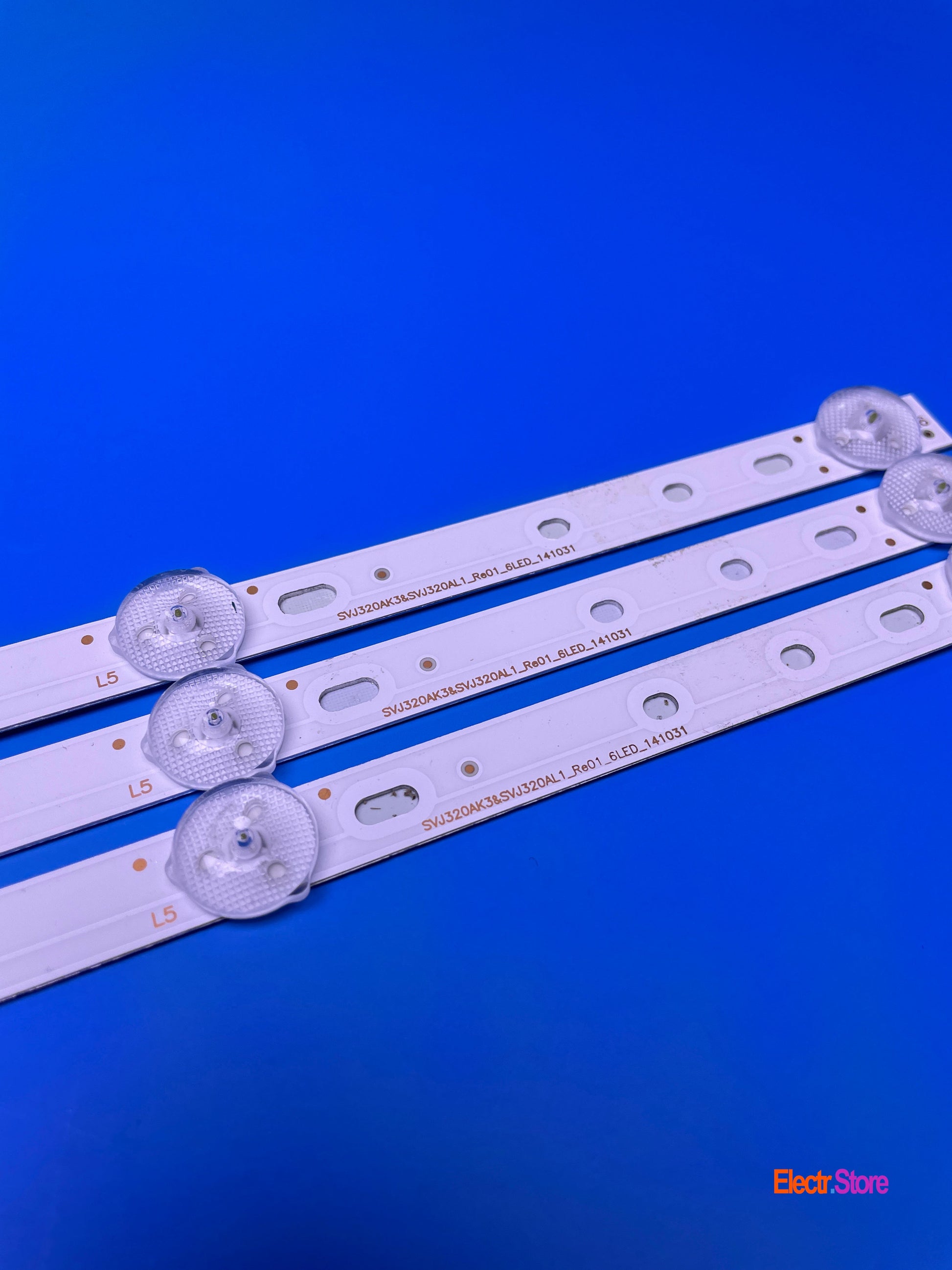 LED Backlight Strip Kits, JL.D3261235-562MM-V01, SVJ320AL1_Rev0.1_6LED_141031, LB-C320X13-E7-L-G1-SE (3 pcs/kit), for TV 32" TELEFUNKEN: TF-LED32S22T2 32" BBK BRAVIS Chonghong LED Backlights Matrix ROLSEN SVJ320AAK3 SVJ320AL1 Telefunken Electr.Store