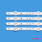 LED Backlight Strip Kits, SVS400A73, SVS400A79, 4/4/5/4LED (10 pcs/ki), for TV 40" PANEL: LTA400HM23 40" LED Backlights Multi PHILIPS Samsung SVS400A79 Toshiba Electr.Store