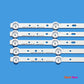 LED Backlight Strip Kits, SVS400A73, SVS400A79, 4/4/5/4LED (10 pcs/ki), for TV 40" Philips: 40PFL3208T 40" LED Backlights Multi PHILIPS Samsung SVS400A79 Toshiba Electr.Store
