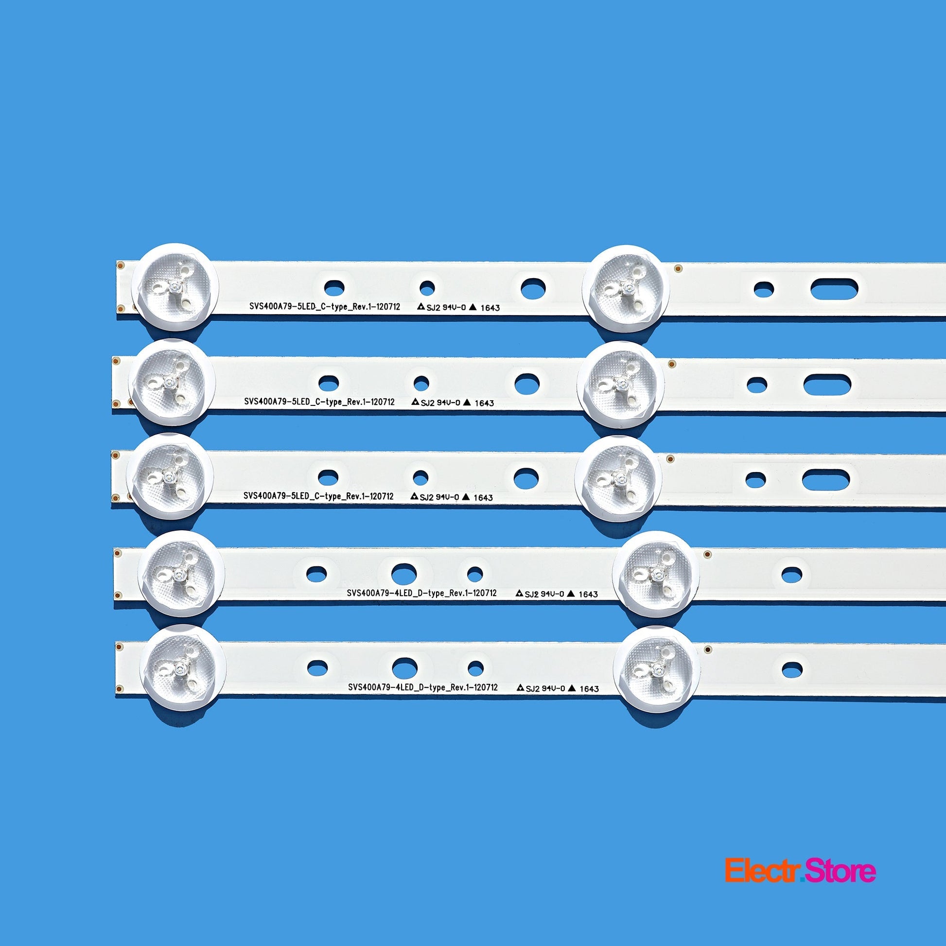 LED Backlight Strip Kits, SVS400A73, SVS400A79, 4/4/5/4LED (10 pcs/ki), for TV 40" Toshiba: 40D1333B, 40L1333B 40" LED Backlights Multi PHILIPS Samsung SVS400A79 Toshiba Electr.Store