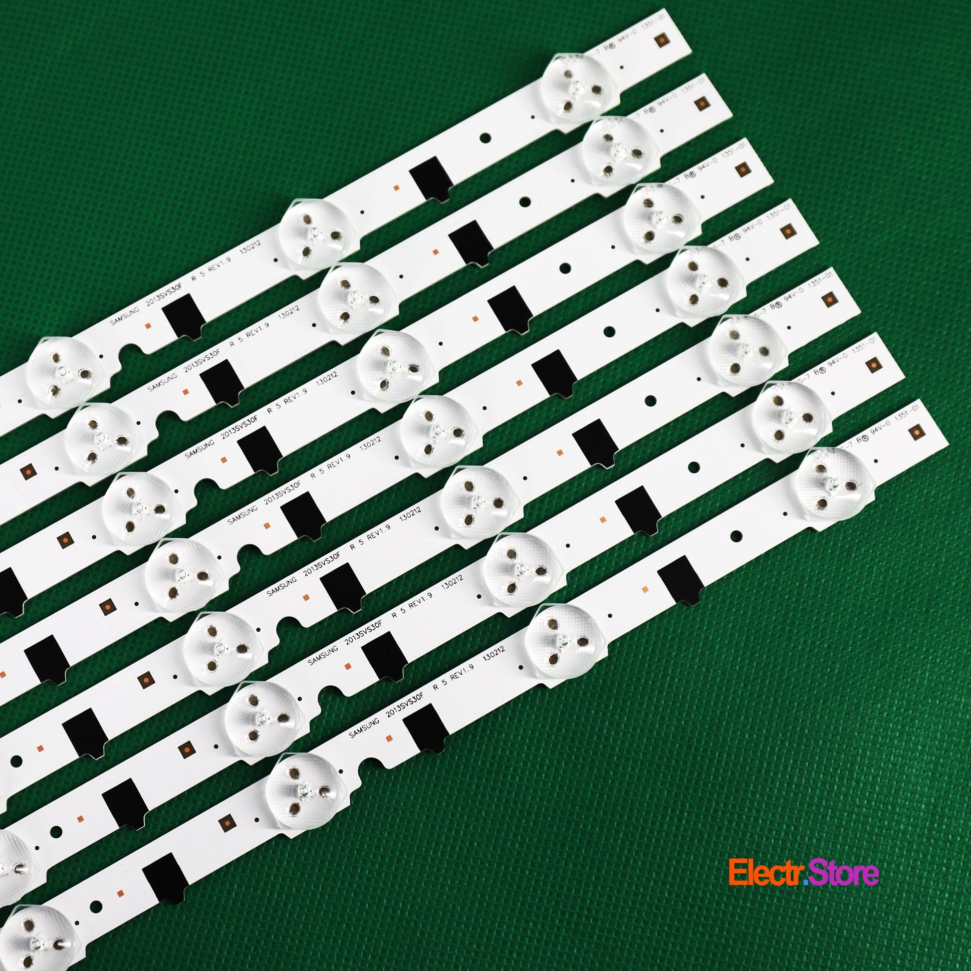 LED Backlight Strip Kits, D2GE-390SCA-R3/D2GE-390SCB-R3, 2013SVS39F_L8/R5_REV1.9 130212 (14 pcs/kit), for TV 39" PANEL: CY-HF400BGLV1H 2013SVS39F 39" LED Backlights Samsung Electr.Store