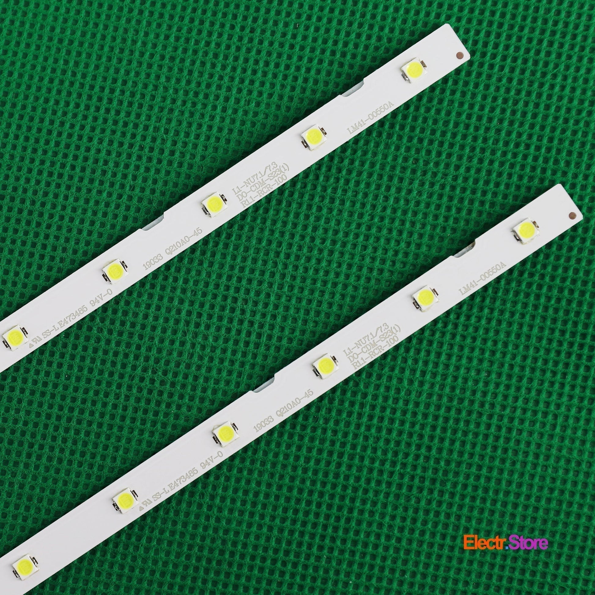 LED Backlight Strip Kits, AOT_40_NU7100F, LM41-00550A, LM41-00549A, BN96-45955A, 2X23LED (2 pcs/kit), for TV 40" SAMSUNG: UE40NU7195UXXC, UE40NU7199UXZG, UN40NU6070FXZA, UN40NU7100FXZAFA01 40" LED Backlights LM41-00550A Samsung Electr.Store