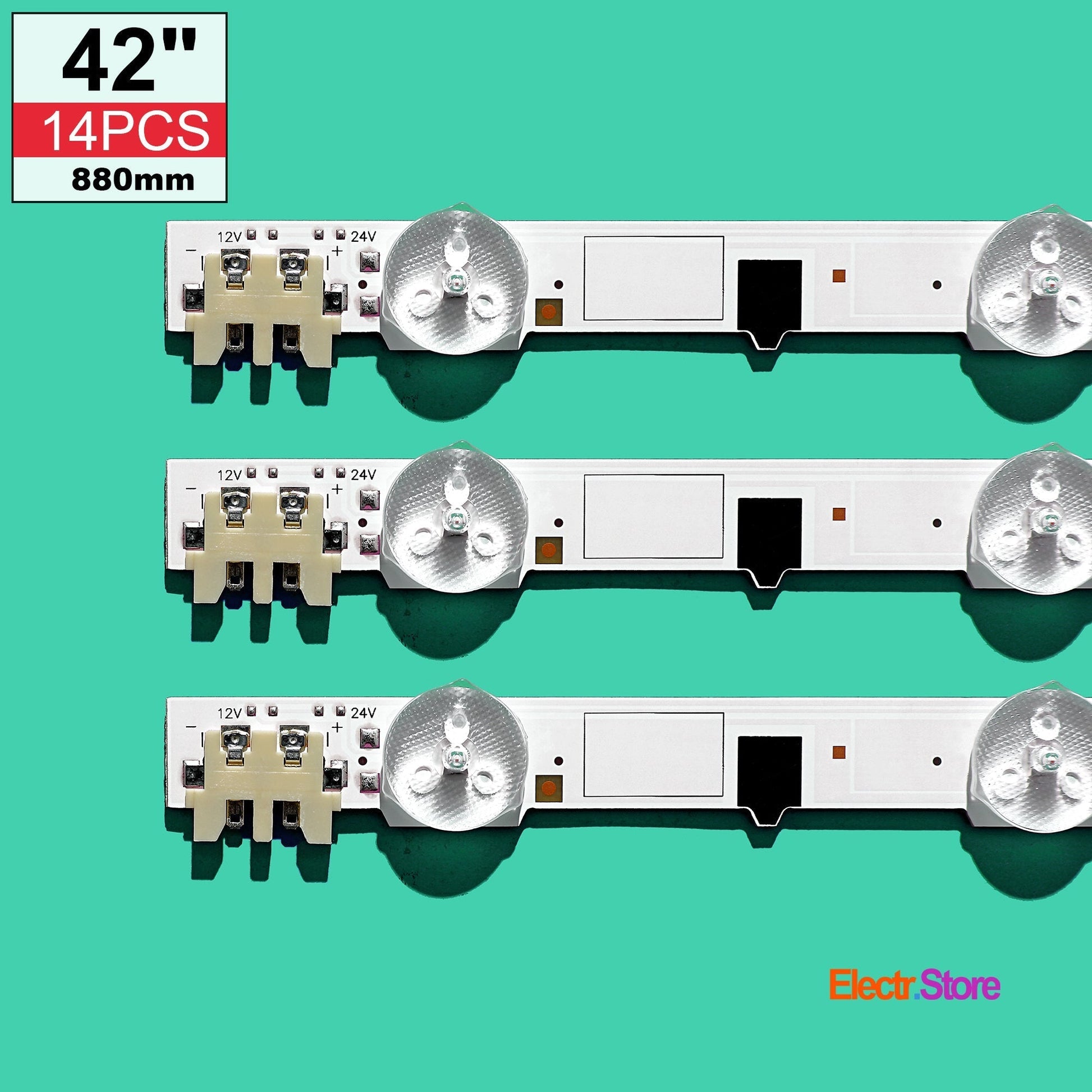 LED Backlight Strip Kits, D2GE-420SCA-R3/D2GE-420SCB-R3,2013SVS42F_L_9/R_5_Rev1.8 130103, BN96-25306A/BN96-25307A (14 pcs/kit), for TV 42" SAMSUNG: UE42F5700, UE42F5030 2013SVS42F 42" LED Backlights Samsung Electr.Store