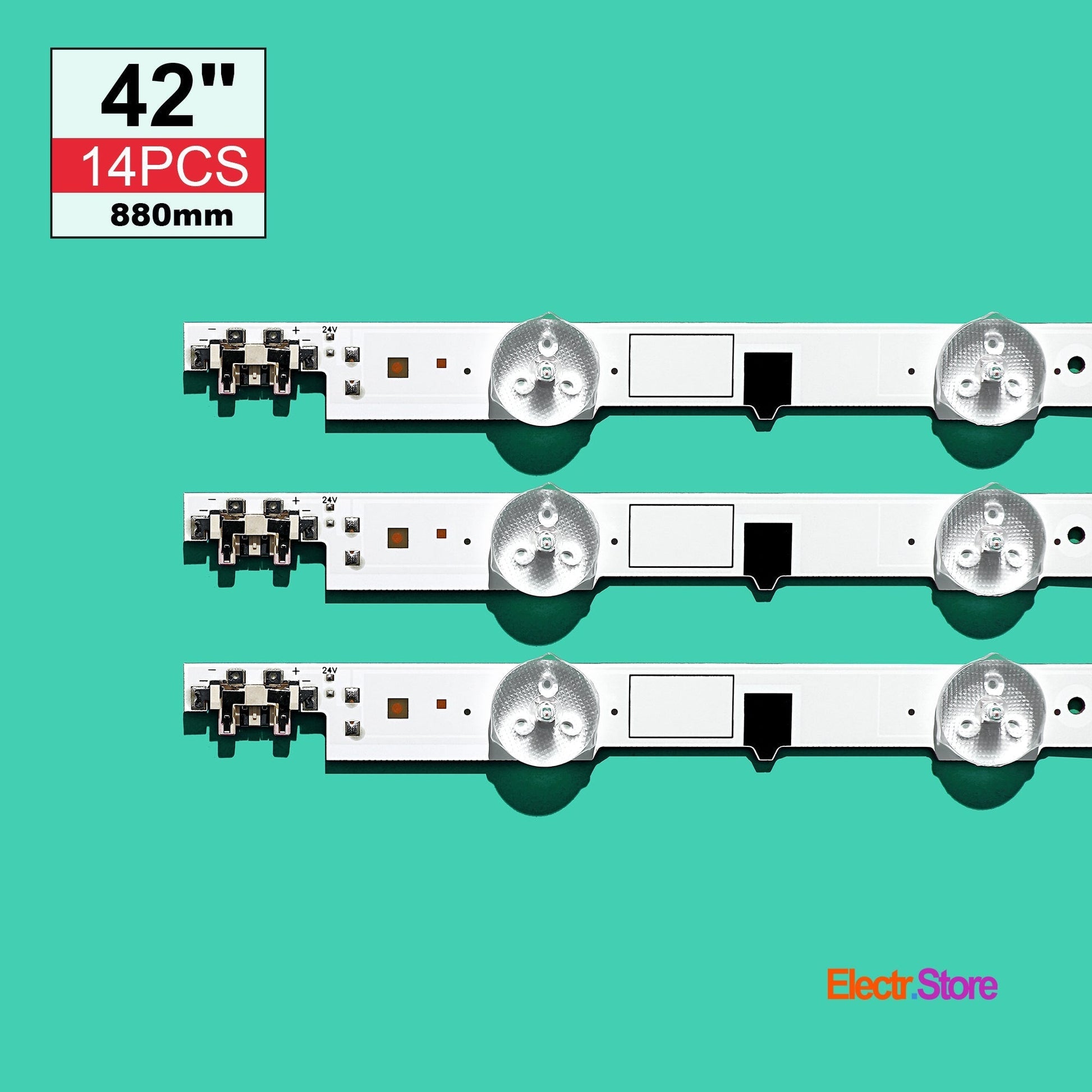 LED Backlight Strip Kits, D2GE-420SCA-R3/D2GE-420SCB-R3,2013SVS42F_L_9/R_5_Rev1.8 130103, BN96-25306A/BN96-25307A (14 pcs/kit), for TV 42" SAMSUNG: UE42F5700, UE42F5030 2013SVS42F 42" LED Backlights Samsung Electr.Store