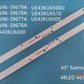 LED Backlight Strip Kits, BN96-39676A/39677A, V6ER_430SMA_LED48_R2/V6ER_430SMB_LED48_R2, 2X48LED (2 pcs/kit), for TV 43" SAMSUNG: UE43KU6400U, UN43KU7000F 43" BN96-39676A BN96-39677A BN96-39678A BN96-39679A LED Backlights Samsung V6ER_430SMA_LED48_R2 V6ER_430SMB_LED48_R2 Electr.Store