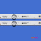 LED Backlight Strip Kits, 8D32-DNWR-A3206C, JL.D32061330-081AS-M, MS-L2202 V2 (2 pcs/kit), for TV 32" Arielli: LED-32DN6T2 32" 8D32-DNWR-A3206C Arielli LED Backlights MS-L2202 V2 PHILIPS Electr.Store